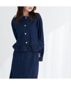 【ナチュラルクチュール/natural couture】のノーカラーペプラムデニムジャケット 人気、トレンドファッション・服の通販 founy(ファニー) ファッション Fashion レディースファッション Fashion for Women アウター Coat / Outerwear Collection レディースジャケット・軽アウター Jackets デニムジャケット / カジュアルアウター Denim Jackets アクセサリー Fashion Accessories インナー Innerwear カットソー Cut and Sewn Top コンパクト Compact, Small Size スカーフ Scarf, Neckwear セットアップ Set-Up, Coordinated Outfit デニム Denim, Jeans Material トレンド Trend, Trending Now フェミニン Feminine, Girly フリル Frill, Ruffle フレア Flare, Flared フロント Front, Front Design ペプラム Peplum, Flared Hem ポケット Pocket, Pocket Detail ミックス Mix, Mixed Style ロング Long, Long-Length ワイド Wide, Wide Fit 再入荷 Restock / Back in Stock おすすめ Recommended / Our Picks 2026年 2026 thumbnail インディゴブルー|ID: prp329100004861225 ipo3291000000036011427