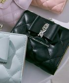 【ジルバイジルスチュアート/JILL by JILLSTUART】のRIBBONキルトウォレット 人気、トレンドファッション・服の通販 founy(ファニー) ファッション Fashion レディースファッション Fashion for Women キルト Quilt, Quilted Fabric スマート Smart, Elegant リボン Ribbon, Bow エレガント 上品 Elegant 財布 Wallet, Purse thumbnail ブラック|ID: prp329100004861287 ipo3291000000036013412
