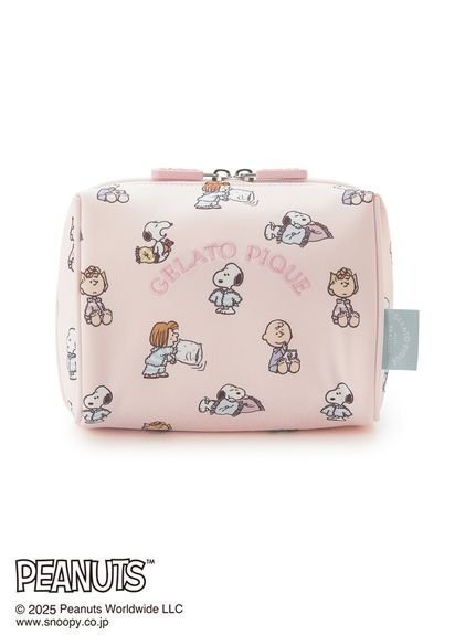 【ジェラート ピケ/gelato pique】の【PEANUTS】オリジナルアート 総柄ポーチ インテリア・キッズ・メンズ・レディースファッション・服の通販 founy(ファニー) 　ファッション　Fashion　レディースファッション　Fashion for Women　ポーチ&ミニバッグ　Pouches & Mini Bags　おすすめ　Recommended / Our Picks　ギフト プレゼント　Gift / Present　スマート　Smart, Elegant　フロント　Front, Front Design　プリント　Print, Printed Pattern　ポケット　Pocket, Pocket Detail　ポーチ　Pouch, Small Case　PNK[066]|ID: prp329100004861289 ipo3291000000036013489