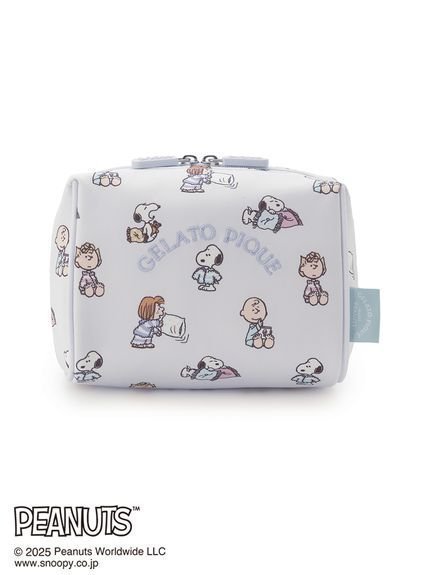 【ジェラート ピケ/gelato pique】の【PEANUTS】オリジナルアート 総柄ポーチ インテリア・キッズ・メンズ・レディースファッション・服の通販 founy(ファニー) 　ファッション　Fashion　レディースファッション　Fashion for Women　ポーチ&ミニバッグ　Pouches & Mini Bags　おすすめ　Recommended / Our Picks　ギフト プレゼント　Gift / Present　スマート　Smart, Elegant　フロント　Front, Front Design　プリント　Print, Printed Pattern　ポケット　Pocket, Pocket Detail　ポーチ　Pouch, Small Case　BLU[086]|ID: prp329100004861289 ipo3291000000036013492