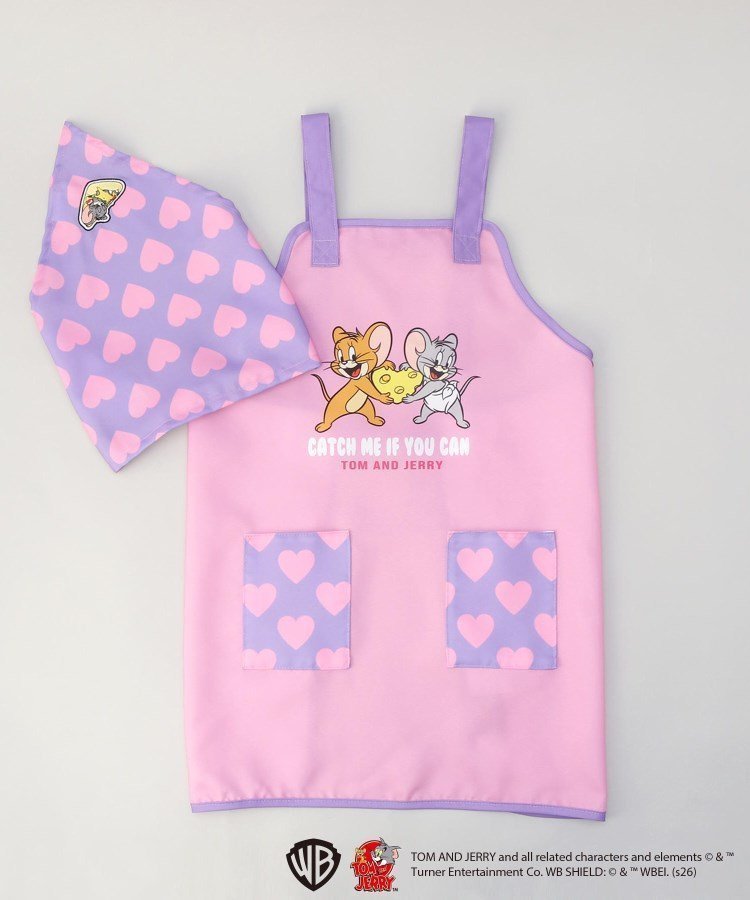 【トゥーワントゥーキッチンストア/212 KITCHEN STORE】のキッズエプロン PK TOM and JERRY トムとジェリー 人気、トレンドファッション・服の通販 founy(ファニー) 　ファッション　Fashion　レディースファッション　Fashion for Women　イラスト　Illustration　キャラクター　Character, Licensed Characters　コラボ　Collaboration, Collab　スマート　Smart, Elegant　 other-1|ID: prp329100004861324 ipo3291000000036014929