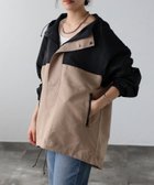 【リラクロ/relaclo】のmitis/撥水加工マウンテンパーカー 人気、トレンドファッション・服の通販 founy(ファニー) ファッション Fashion レディースファッション Fashion for Women トップス・カットソー Cut & Sew Tops レディースパーカー・カジュアルフーディー Casual Hoodies & Sweatshirts ギャザー Gathered, Ruffled スリーブ Sleeve, Long Sleeve / Short Sleeve パーカー Hoodie, Parka プレーン Plain, Simple ボトム Bottoms, Lower Wear ミドル Middle Length, Mid Height thumbnail ブラック×ベージュ|ID: prp329100004861575 ipo3291000000036036808