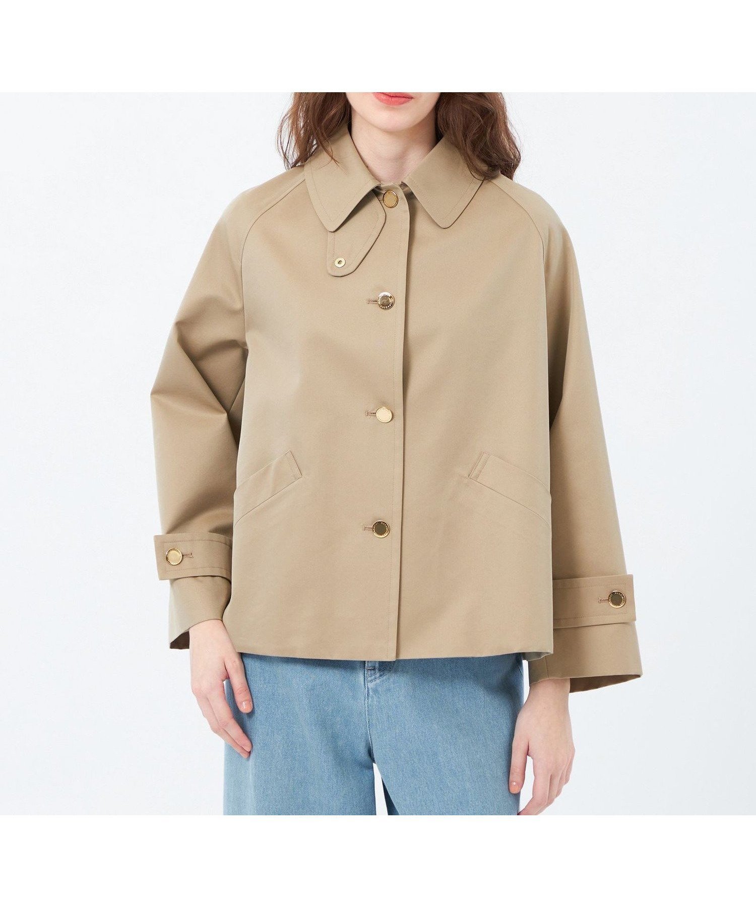 【マッキントッシュ フィロソフィー/MACKINTOSH PHILOSOPHY】の【WELBURY SHORT(ウェルベリーショート)】シャンブレーギャバジン 人気、トレンドファッション・服の通販 founy(ファニー) 　ファッション　Fashion　レディースファッション　Fashion for Women　おすすめ　Recommended / Our Picks　シャンブレー　Chambray, Denim-Like Fabric　ショート　Short, Short Length　フォルム　Silhouette, Form　ミドル　Middle Length, Mid Height　モダン　Modern, Contemporary　リュクス　Luxury, Elegant, High-End, Chic　冬　Winter / This Winter　夏　Summer　春　Spring　秋　Autumn　 other-1|ID: prp329100004861584 ipo3291000000036037611