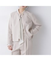 【ナノ ユニバース/nano universe】のデイリーファンクション ノーカラージャケット(セットアップ可) 人気、トレンドファッション・服の通販 founy(ファニー) ファッション Fashion レディースファッション Fashion for Women アウター Coat / Outerwear Collection レディースジャケット・軽アウター Jackets ノーカラージャケット / シンプル上品コーデ Collarless Jackets 吸水 Absorbent, Quick-Dry ジャケット Jacket, Outerwear ストレッチ Stretch, Stretchy Fabric セットアップ Set-Up, Coordinated Outfit フォーマル Formal, Dressy フレア Flare, Flared フロント Front, Front Design ペプラム Peplum, Flared Hem ポケット Pocket, Pocket Detail おすすめ Recommended / Our Picks エレガント 上品 Elegant セレモニー Ceremony 2026年 2026 |ID:prp329100004861586