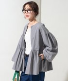 【フリークスストア/FREAK'S STORE】のティアード切り替えフレアジャケット【限定展開】 人気、トレンドファッション・服の通販 founy(ファニー) ファッション Fashion レディースファッション Fashion for Women アウター Coat / Outerwear Collection レディースジャケット・軽アウター Jackets 2026年 2026 おすすめ Recommended / Our Picks インナー Innerwear カットソー Cut and Sewn Top シンプル Simple, Minimal ジャケット Jacket, Outerwear スラックス Slacks, Dress Pants ティアード Tiered, Tiered Style デニム Denim, Jeans Material トレンチ Trench, Trench Coat バランス Balance, Style Balance フレア Flare, Flared 切替 Switching, Contrast Panel 夏 Summer S/S・春夏 SS, Spring/Summer, Warm Season thumbnail ブルー|ID: prp329100004861588 ipo3291000000036037786