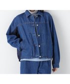 【ヒューマンウーマン/HUMAN WOMAN】のソフトデニムドッキングブルゾン 人気、トレンドファッション・服の通販 founy(ファニー) ファッション Fashion レディースファッション Fashion for Women アウター Coat / Outerwear Collection ブルゾンジャケット・スポーティアウター Blouson Jackets おすすめ Recommended / Our Picks キルティング Quilted, Quilting キルト Quilt, Quilted Fabric スタンダード Standard, Basic セットアップ Set-Up, Coordinated Outfit タフタ Taffeta, Structured Fabric デニム Denim, Jeans Material ドッキング Docking, Mixed Material ブラウジング Blouson Silhouette, Cinched Waist ブルゾン Blouson, Bomber Jacket 春 Spring thumbnail ブルー|ID: prp329100004861597 ipo3291000000036038312