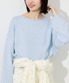 【スローブ イエナ/SLOBE IENA】のTRICOTS JEAN MARC/トリコットジーンマルク SLOBE別注 ニットプルオーバー 人気、トレンドファッション・服の通販 founy(ファニー) ファッション Fashion レディースファッション Fashion for Women トップス・カットソー Cut & Sew Tops ニット Knit Tops & Sweaters カジュアルプルオーバー・ニットトップス Pullovers & Knit Tops / Casual Pullovers スマート Smart, Elegant フランス France, French 別注 Limited Edition, Custom Order thumbnail サックスブルー B|ID: prp329100004861600 ipo3291000000036038542