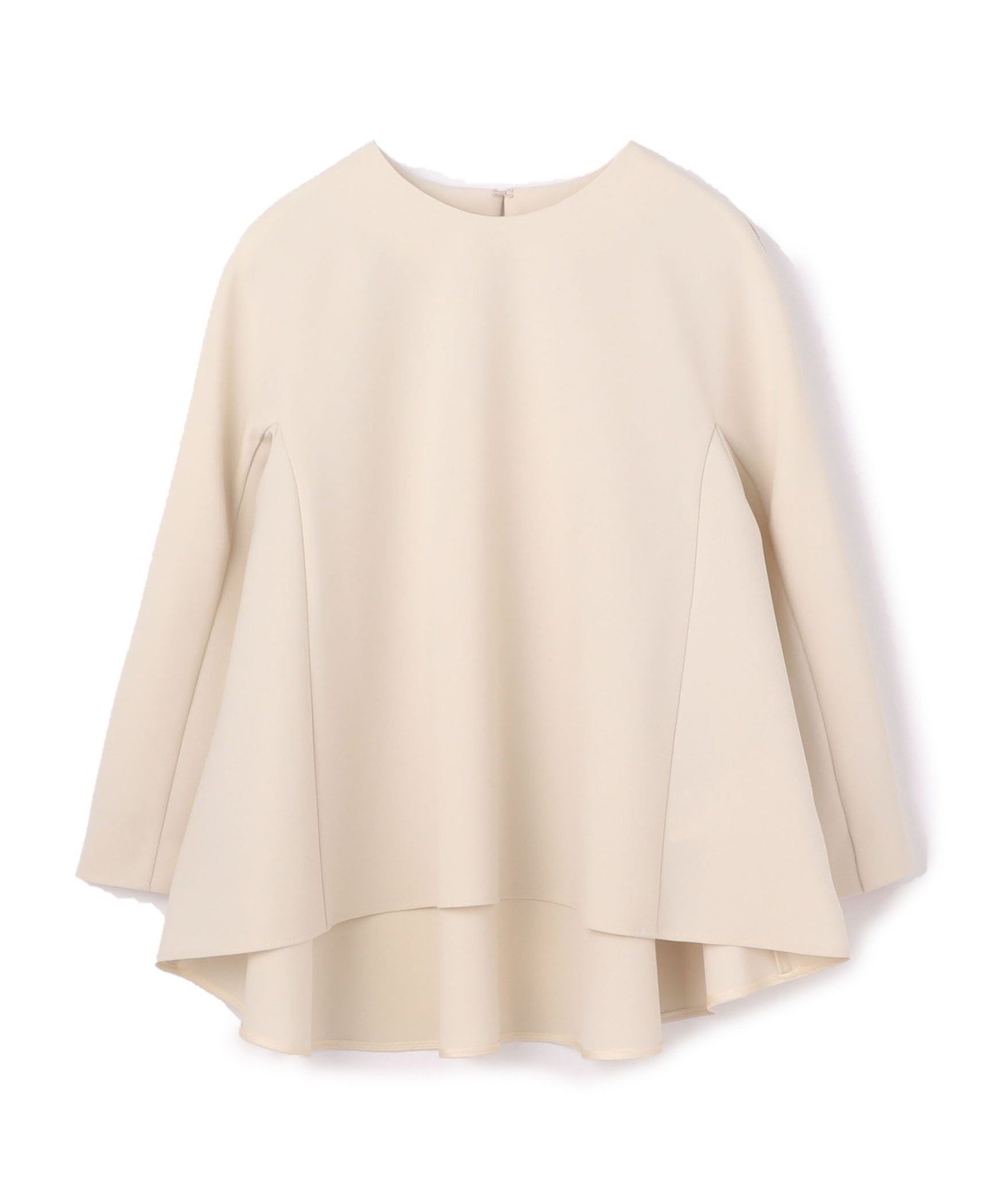 【トゥモローランド/TOMORROWLAND】のドライダブルクロス クルーネックプルオーバー インテリア・キッズ・メンズ・レディースファッション・服の通販 founy(ファニー) 　ファッション　Fashion　レディースファッション　Fashion for Women　トップス・カットソー　Cut & Sew Tops　カジュアルプルオーバー・ニットトップス　Pullovers & Knit Tops / Casual Pullovers　ジャケット　Jacket, Outerwear　セットアップ　Set-Up, Coordinated Outfit　バランス　Balance, Style Balance　フレア　Flare, Flared　フロント　Front, Front Design　おすすめ　Recommended / Our Picks　エレガント 上品　Elegant　セレモニー　Ceremony　入学式　Entrance Ceremony　41 ライトベージュ|ID: prp329100004861603 ipo3291000000036038770