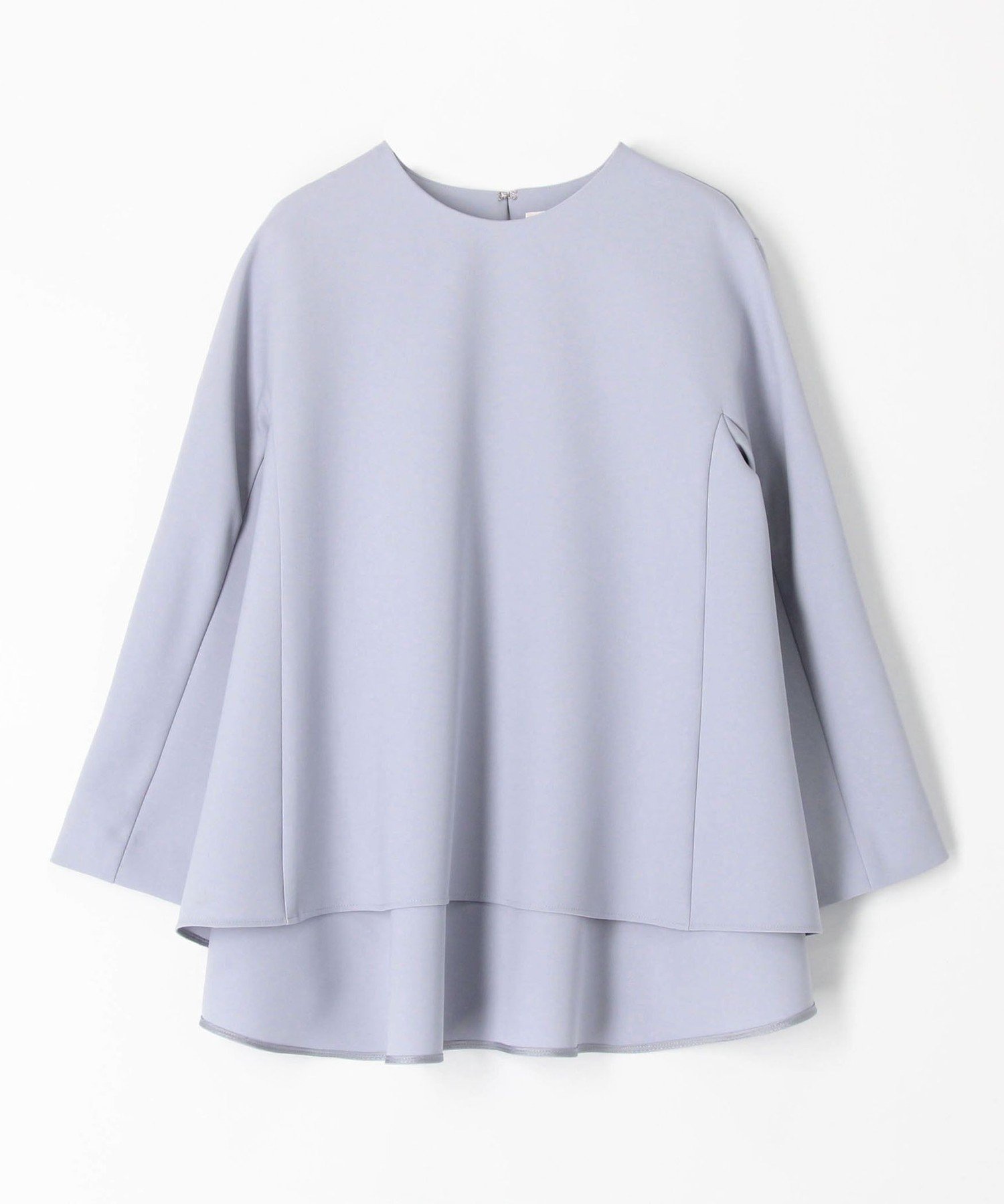 【トゥモローランド/TOMORROWLAND】のドライダブルクロス クルーネックプルオーバー インテリア・キッズ・メンズ・レディースファッション・服の通販 founy(ファニー) 　ファッション　Fashion　レディースファッション　Fashion for Women　トップス・カットソー　Cut & Sew Tops　カジュアルプルオーバー・ニットトップス　Pullovers & Knit Tops / Casual Pullovers　ジャケット　Jacket, Outerwear　セットアップ　Set-Up, Coordinated Outfit　バランス　Balance, Style Balance　フレア　Flare, Flared　フロント　Front, Front Design　おすすめ　Recommended / Our Picks　エレガント 上品　Elegant　セレモニー　Ceremony　入学式　Entrance Ceremony　63 ライトブルー|ID: prp329100004861603 ipo3291000000036038772