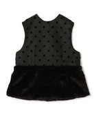 【トゥモローランド/TOMORROWLAND】のモールポルカドット チュチュファージレ 人気、トレンドファッション・服の通販 founy(ファニー) ファッション Fashion レディースファッション Fashion for Women アウター Coat / Outerwear Collection トップス・カットソー Cut & Sew Tops ベスト&ジレ / 重ね着スタイル Vests & Gilets タフタ Taffeta, Structured Fabric ドット Polka Dot, Dot Pattern エレガント 上品 Elegant thumbnail 19 ブラック|ID: prp329100004861604 ipo3291000000036038792