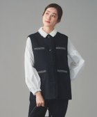 【ユナイテッドアローズ/UNITED ARROWS】の2トーン ツイードライク ベスト 人気、トレンドファッション・服の通販 founy(ファニー) ファッション Fashion レディースファッション Fashion for Women アウター Coat / Outerwear Collection トップス・カットソー Cut & Sew Tops ベスト&ジレ / 重ね着スタイル Vests & Gilets ジャケット Jacket, Outerwear セットアップ Set-Up, Coordinated Outfit ツイード Twill, Twill Weave デニム Denim, Jeans Material フリンジ Fringe, Tassel ブレード Braid, Decorative Trim ベスト Vest, Waistcoat ミックス Mix, Mixed Style ランダム Random, Irregular おすすめ Recommended / Our Picks エレガント 上品 Elegant セレモニー Ceremony thumbnail NAVY|ID: prp329100004861605 ipo3291000000036038891