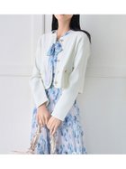 【セルフォード/CELFORD】の【UVカット】トリム刺繍カーディガン 人気、トレンドファッション・服の通販 founy(ファニー) ファッション Fashion レディースファッション Fashion for Women トップス・カットソー Cut & Sew Tops カーディガン・羽織り Layered Style Cardigans おすすめ Recommended / Our Picks ウェーブ Wavy Pattern カーディガン Cardigan, Knitwear ジャケット Jacket, Outerwear スマート Smart, Elegant パイピング Piping, Trim Design ボックス Boxy, Box Shape ポケット Pocket, Pocket Detail ロング Long, Long-Length thumbnail OWHT[002]|ID: prp329100004861607 ipo3291000000036038986