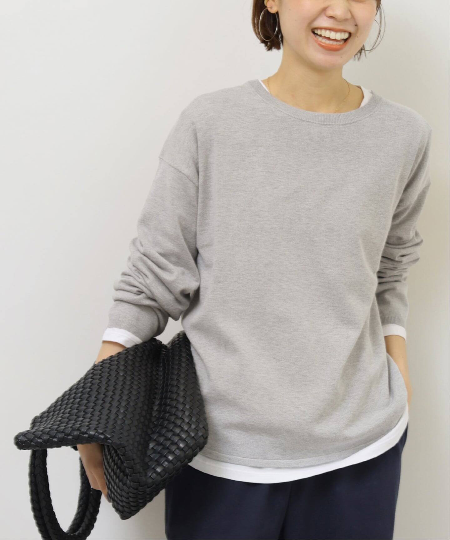 【ジャーナルスタンダード レリューム/JOURNAL STANDARD relume】の《追加 / 新色 / 2枚セット》3WAYレイヤードプルオーバー インテリア・キッズ・メンズ・レディースファッション・服の通販 founy(ファニー) ファッション Fashion レディースファッション Fashion for Women トップス・カットソー Cut & Sew Tops カジュアルプルオーバー・ニットトップス Pullovers & Knit Tops / Casual Pullovers 2026年 2026 インナー Innerwear カットソー Cut and Sewn Top サロペット Overalls, Salopette ジャケット Jacket, Outerwear トレンド Trend, Trending Now グレーB|ID: prp329100004861609 ipo3291000000036039105