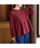 【フリークスストア/FREAK'S STORE】のウォッシャブル ペプラム ニット プルオーバー【限定展開】 25AW 人気、トレンドファッション・服の通販 founy(ファニー) ファッション Fashion レディースファッション Fashion for Women トップス・カットソー Cut & Sew Tops ニット Knit Tops & Sweaters カジュアルプルオーバー・ニットトップス Pullovers & Knit Tops / Casual Pullovers 2025年 2025 2025-2026秋冬・A/W Autumn/Winter 2025–26 AW25–26 冬 Winter / This Winter おすすめ Recommended / Our Picks ウォッシャブル Machine Washable ジャケット Jacket, Outerwear スニーカー Sneakers, Trainers セットアップ Set-Up, Coordinated Outfit デニム Denim, Jeans Material トレンド Trend, Trending Now ペプラム Peplum, Flared Hem 人気 Popular, Best Seller A/W・秋冬 Autumn/Winter ビジネス 仕事 通勤 Business / Work / Commuting thumbnail レッド|ID: prp329100004861612 ipo3291000000036039340