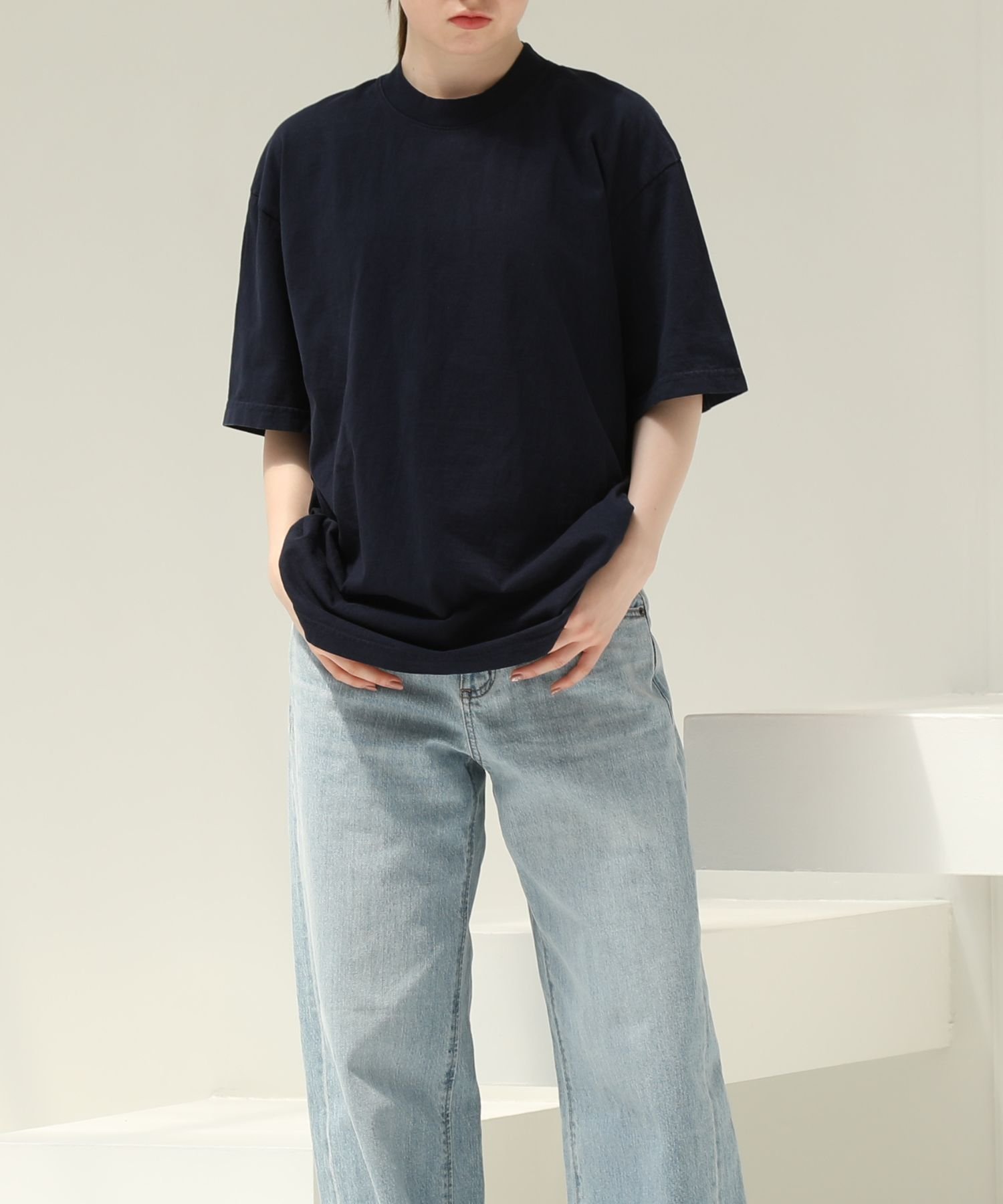 【その他のブランド/Other】の半袖 ガーメントダイ クルーネック Tシャツ 6.5オンス 人気、トレンドファッション・服の通販 founy(ファニー) 　ファッション　Fashion　レディースファッション　Fashion for Women　トップス・カットソー　Cut & Sew Tops　シャツ・ブラウス・オフィスカジュアル　Elegant Blouses & Button-Ups　ロングTシャツ・Tシャツ　Longline T-Shirts & Tees　アメリカン　American Style　シンプル　Simple, Minimal　ビンテージ　Vintage, Retro Style　ルーズ　Loose, Oversized　半袖　Short Sleeve, Half Sleeve　 other-1|ID: prp329100004861622 ipo3291000000036040038