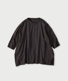 【フォーティファイブ アール/45R】の天竺のビッグスリットTシャツ 人気、トレンドファッション・服の通販 founy(ファニー) ファッション Fashion レディースファッション Fashion for Women トップス・カットソー Cut & Sew Tops シャツ・ブラウス・オフィスカジュアル Elegant Blouses & Button-Ups ロングTシャツ・Tシャツ Longline T-Shirts & Tees スリット Slit, Slit Detail ビッグ Big, Oversized thumbnail スミクロ|ID: prp329100004861627 ipo3291000000036040719