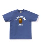 【ア ベイシング エイプ/A BATHING APE】のCOLLEGE TEE 人気、トレンドファッション・服の通販 founy(ファニー) ファッション Fashion レディースファッション Fashion for Women フィット Fit, Slim Fit プリント Print, Printed Pattern ラバー Rubber, Rubber Sole レギュラー Regular, Standard Fit thumbnail NAVY|ID: prp329100004861629 ipo3291000000036040829
