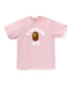 【ア ベイシング エイプ/A BATHING APE】のCOLLEGE TEE 人気、トレンドファッション・服の通販 founy(ファニー) ファッション Fashion レディースファッション Fashion for Women フィット Fit, Slim Fit プリント Print, Printed Pattern ラバー Rubber, Rubber Sole レギュラー Regular, Standard Fit thumbnail PINK|ID: prp329100004861629 ipo3291000000036040831