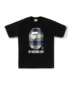 【ア ベイシング エイプ/A BATHING APE】のBAPE CHECK BY BATHING APE TEE 人気、トレンドファッション・服の通販 founy(ファニー) ファッション Fashion レディースファッション Fashion for Women インナー Innerwear ショート Short, Short Length スリーブ Sleeve, Long Sleeve / Short Sleeve フロント Front, Front Design プリント Print, Printed Pattern モチーフ Motif, Design Theme ラバー Rubber, Rubber Sole 人気 Popular, Best Seller thumbnail BKxBL|ID: prp329100004861631 ipo3291000000036040973
