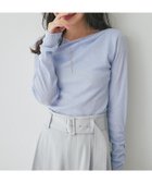 【ラブティックボンボン/La boutique BonBon】の【miki監修カラー・ネイビー サックス追加!】ドレープネックプルオーバー 人気、トレンドファッション・服の通販 founy(ファニー) ファッション Fashion レディースファッション Fashion for Women トップス・カットソー Cut & Sew Tops カジュアルプルオーバー・ニットトップス Pullovers & Knit Tops / Casual Pullovers シャーリング Shirring, Ruched ショルダー Shoulder, Shoulder Strap シンプル Simple, Minimal ストレッチ Stretch, Stretchy Fabric スラックス Slacks, Dress Pants スリーブ Sleeve, Long Sleeve / Short Sleeve デコルテ Décolleté, Neckline デニム Denim, Jeans Material バランス Balance, Style Balance フィット Fit, Slim Fit フェミニン Feminine, Girly マーメイド Mermaid, Fishtail Silhouette ロング Long, Long-Length おすすめ Recommended / Our Picks エレガント 上品 Elegant thumbnail サックスブルー|ID: prp329100004861636 ipo3291000000036041449