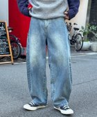 【シーピーシーエム/CPCM】のカーブペインターデニムパンツ 人気、トレンドファッション・服の通販 founy(ファニー) ファッション Fashion レディースファッション Fashion for Women パンツ Pants & Trousers デニムパンツ・ジーンズ・美脚デニム Denim Jeans & Pants デニム Denim, Jeans Material トレンド Trend, Trending Now ルーズ Loose, Oversized ワーク Workwear, Utility Style thumbnail スカイブルー|ID: prp329100004861637 ipo3291000000036041508