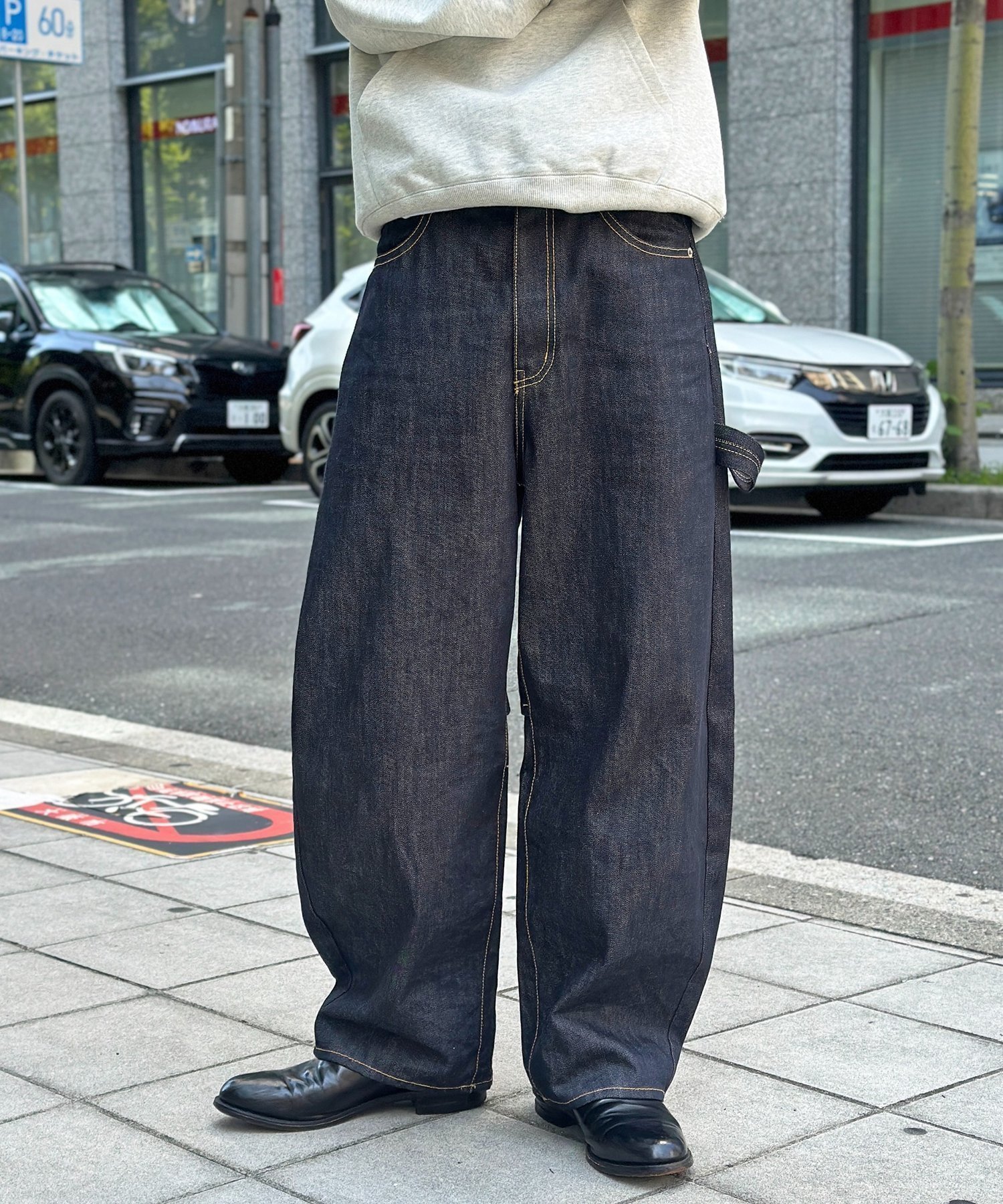 【シーピーシーエム/CPCM】のカーブペインターデニムパンツ インテリア・キッズ・メンズ・レディースファッション・服の通販 founy(ファニー) ファッション Fashion レディースファッション Fashion for Women パンツ Pants & Trousers デニムパンツ・ジーンズ・美脚デニム Denim Jeans & Pants デニム Denim, Jeans Material トレンド Trend, Trending Now ルーズ Loose, Oversized ワーク Workwear, Utility Style インディゴブルー|ID: prp329100004861637 ipo3291000000036041527