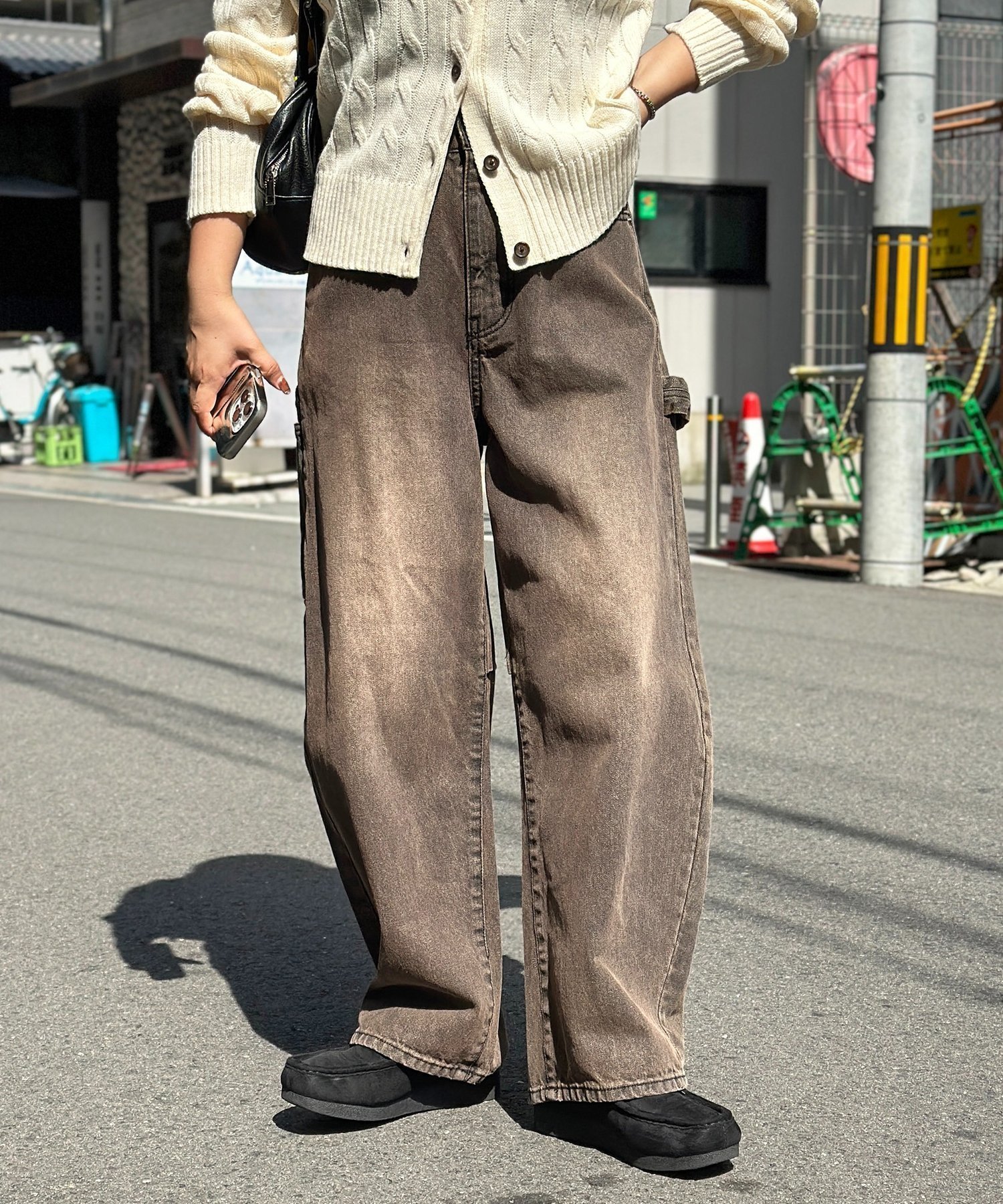 【シーピーシーエム/CPCM】のカーブペインターデニムパンツ インテリア・キッズ・メンズ・レディースファッション・服の通販 founy(ファニー) ファッション Fashion レディースファッション Fashion for Women パンツ Pants & Trousers デニムパンツ・ジーンズ・美脚デニム Denim Jeans & Pants デニム Denim, Jeans Material トレンド Trend, Trending Now ルーズ Loose, Oversized ワーク Workwear, Utility Style ブラウン|ID: prp329100004861637 ipo3291000000036041530