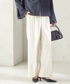 【シップス フォー ウィメン/SHIPS】の手洗い可能 ダブル クロス セミ ワイド パンツ(セレモニー対応可) 人気、トレンドファッション・服の通販 founy(ファニー) ファッション Fashion レディースファッション Fashion for Women パンツ Pants & Trousers ジャケット Jacket, Outerwear ストレッチ Stretch, Stretchy Fabric セットアップ Set-Up, Coordinated Outfit ダウン Down, Puffer ダブル Double, Double-Breasted ツイード Twill, Twill Weave フロント Front, Front Design ベーシック Basic, Essential ポケット Pocket, Pocket Detail リラックス Relax, Relaxed Fit ワイド Wide, Wide Fit おすすめ Recommended / Our Picks セレモニー Ceremony 入学式 Entrance Ceremony 卒業式 Graduation Ceremony ビジネス 仕事 通勤 Business / Work / Commuting 2026年 2026 thumbnail オフホワイト|ID: prp329100004861639 ipo3291000000036041759