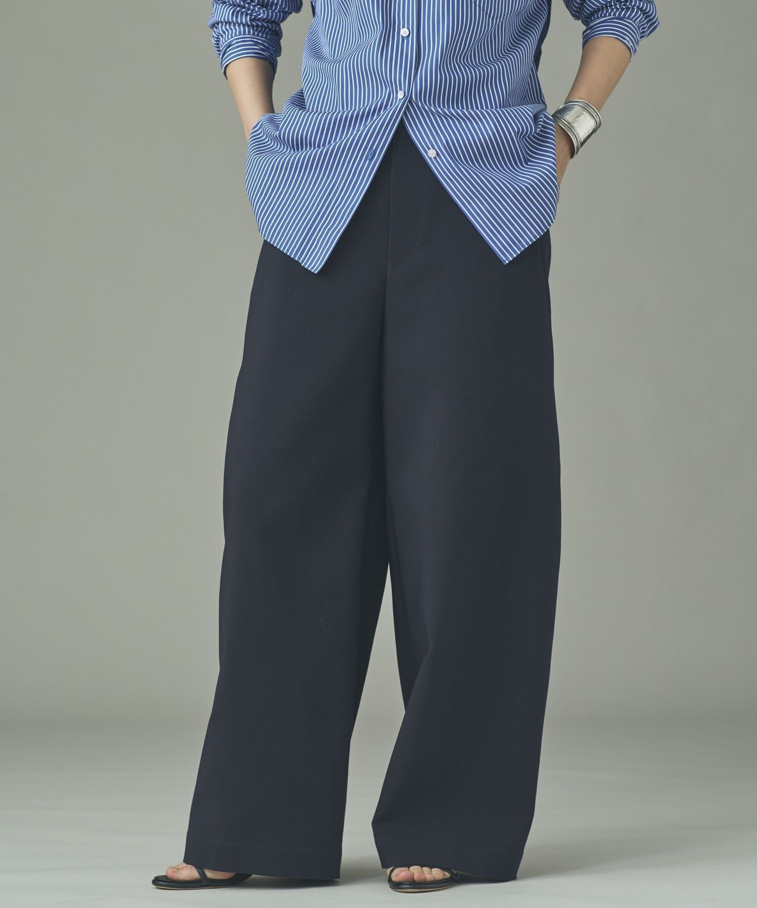 【カレンソロジー/Curensology】のトリプルクロスパンツ インテリア・キッズ・メンズ・レディースファッション・服の通販 founy(ファニー) ファッション Fashion レディースファッション Fashion for Women パンツ Pants & Trousers おすすめ Recommended / Our Picks エレガント 上品 Elegant ストレッチ Stretch, Stretchy Fabric フォルム Silhouette, Form ベスト Vest, Waistcoat モダン Modern, Contemporary 定番 Standard, Basic Item 【NEW】ダークブルー|ID: prp329100004861642 ipo3291000000036041843