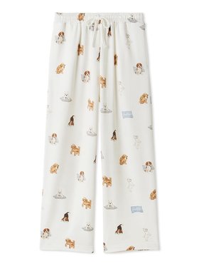 【ジェラート ピケ/gelato pique】の【UNISEX】プレイフルDOG柄ロングパンツ 人気、トレンドファッション・服の通販 founy(ファニー) ファッション Fashion レディースファッション Fashion for Women パンツ Pants & Trousers ストレート Straight, Straight Cut スマート Smart, Elegant プリント Print, Printed Pattern ボーダー Border, Stripe ポケット Pocket, Pocket Detail ユニセックス Unisex, Genderless ロング Long, Long-Length ワンポイント One Point, Statement Accent おすすめ Recommended / Our Picks 犬 Dog |ID:prp329100004861644