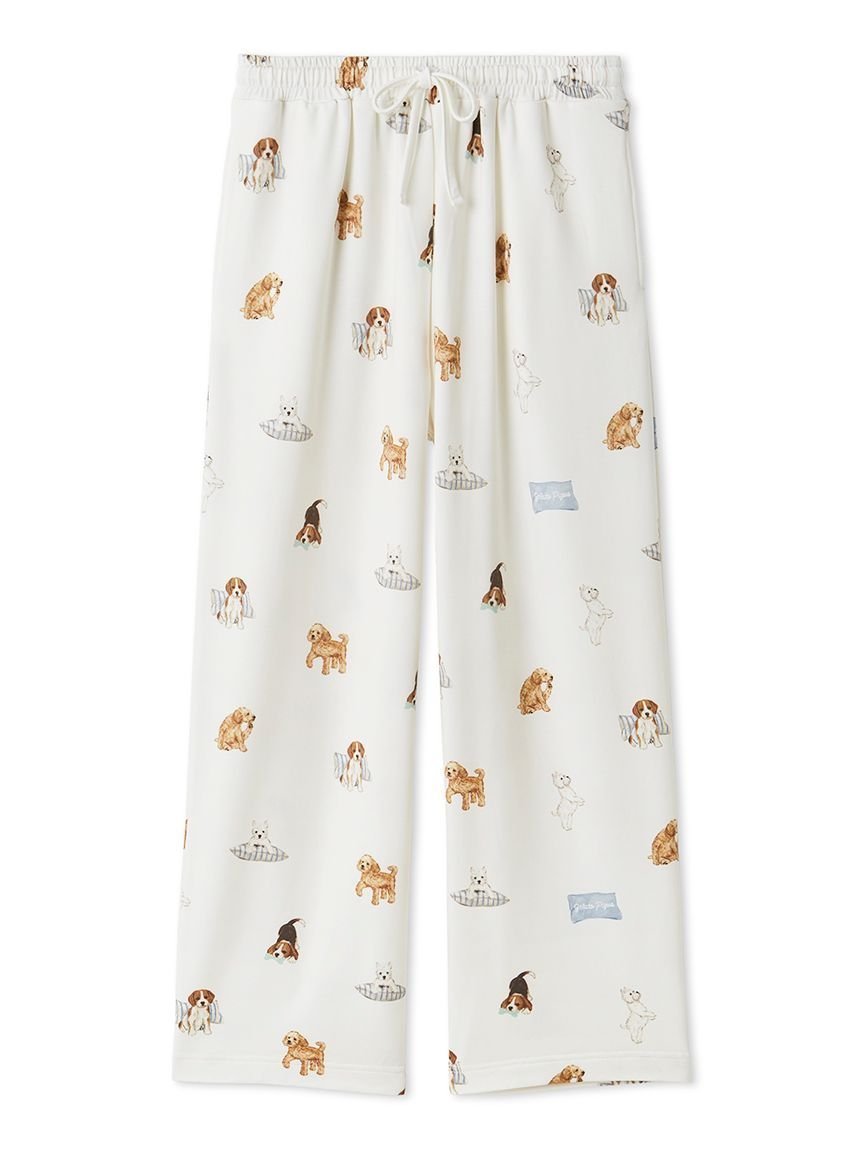 【ジェラート ピケ/gelato pique】の【UNISEX】プレイフルDOG柄ロングパンツ 人気、トレンドファッション・服の通販 founy(ファニー) ファッション Fashion レディースファッション Fashion for Women パンツ Pants & Trousers ストレート Straight, Straight Cut スマート Smart, Elegant プリント Print, Printed Pattern ボーダー Border, Stripe ポケット Pocket, Pocket Detail ユニセックス Unisex, Genderless ロング Long, Long-Length ワンポイント One Point, Statement Accent おすすめ Recommended / Our Picks 犬 Dog other-1|ID: prp329100004861644 ipo3291000000036041967
