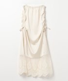 【ベイフロー/BAYFLOW】の【EF(エフ)】レースコンビスカート(WOMEN) 人気、トレンドファッション・服の通販 founy(ファニー) ファッション Fashion レディースファッション Fashion for Women スカート Skirts おすすめ Recommended / Our Picks サテン Satin, Glossy Fabric シャーリング Shirring, Ruched リボン Ribbon, Bow レース Lace, Lace Fabric エレガント 上品 Elegant thumbnail アイボリー|ID: prp329100004861651 ipo3291000000036042302