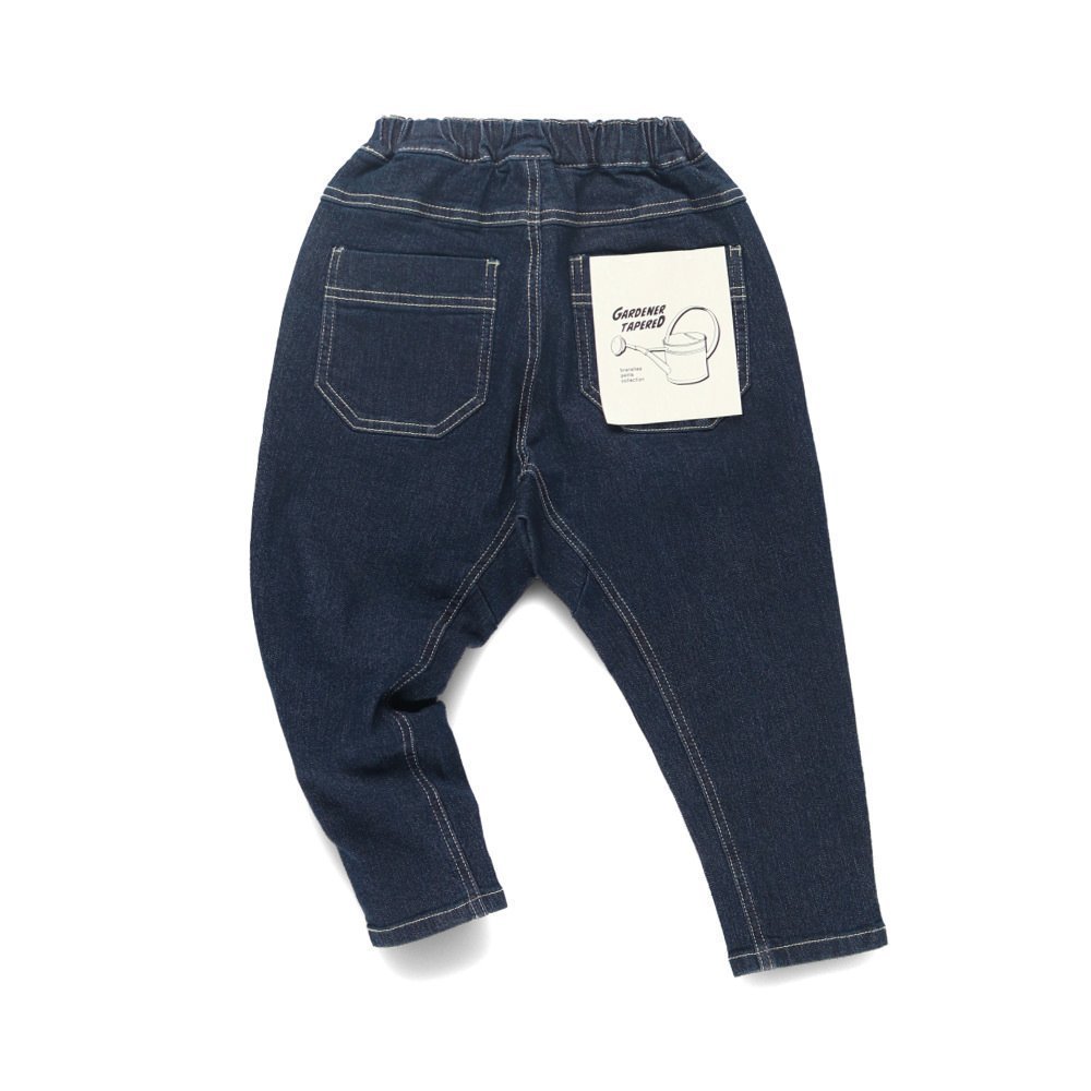 【ブランシェス/branshes / KIDS】の【25AW】ガーデナーテーパードデニムパンツ インテリア・キッズ・メンズ・レディースファッション・服の通販 founy(ファニー) 　ファッション　Fashion　キッズファッション　Fashion for Kids　ボトムス　Bottoms　2025年　2025　2025-2026秋冬・A/W　Autumn/Winter 2025–26 AW25–26　ポケット　Pocket, Pocket Detail　ミックス　Mix, Mixed Style　ネイビーブルー|ID: prp329100004861893 ipo3291000000036067127