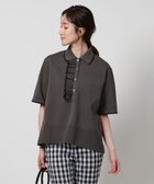 【ユナイテッドアローズ/UNITED ARROWS】のミニマルフリル ニット 5SL 人気、トレンドファッション・服の通販 founy(ファニー) ファッション Fashion レディースファッション Fashion for Women トップス・カットソー Cut & Sew Tops ニット Knit Tops & Sweaters スリット Slit, Slit Detail タイトスカート Pencil Skirt, Tight Skirt デニム Denim, Jeans Material フリル Frill, Ruffle フロント Front, Front Design マニッシュ Mannish, Boyish ワイド Wide, Wide Fit アウトレット Outlet / Clearance おすすめ Recommended / Our Picks thumbnail DK.GRAY|ID: prp329100004861921 ipo3291000000036071587