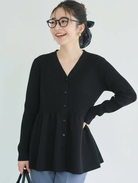 【コカ/COCA】のペプラムニットチュニックカーディガン 人気、トレンドファッション・服の通販 founy(ファニー) ファッション Fashion レディースファッション Fashion for Women トップス・カットソー Cut & Sew Tops ニット Knit Tops & Sweaters カーディガン・羽織り Layered Style Cardigans ウォッシャブル Machine Washable 春 Spring カーディガン Cardigan, Knitwear シンプル Simple, Minimal スラックス Slacks, Dress Pants チュニック Tunic, Long Top デニム Denim, Jeans Material 長袖 Long Sleeve, Full Sleeve バランス Balance, Style Balance フレア Flare, Flared フロント Front, Front Design ベーシック Basic, Essential ペプラム Peplum, Flared Hem ポケット Pocket, Pocket Detail 無地 Plain, Solid Color エレガント 上品 Elegant ビジネス 仕事 通勤 Business / Work / Commuting 2026年 2026 |ID:prp329100004861923