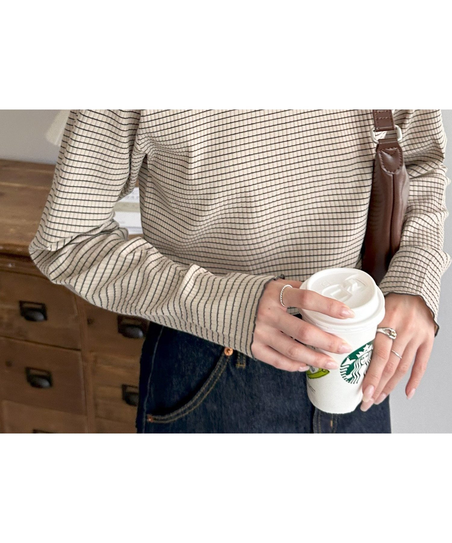 【ディスコート/Discoat】の【新色追加!/23色展開】前後2WAYリブメローロングスリーブ《WEB限定》 インテリア・キッズ・メンズ・レディースファッション・服の通販 founy(ファニー) 　ファッション　Fashion　レディースファッション　Fashion for Women　インナー　Innerwear　キャミワンピース　Cami Dress, Slip Dress　コンパクト　Compact, Small Size　サロペット　Overalls, Salopette　スリーブ　Sleeve, Long Sleeve / Short Sleeve　ロング　Long, Long-Length　楽ちん　Easy Fit, Comfortable　おすすめ　Recommended / Our Picks　ベージュ|ID: prp329100004861926 ipo3291000000036072578