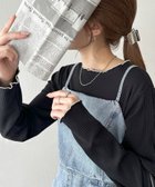 【ディスコート/Discoat】の【新色追加!/23色展開】前後2WAYリブメローロングスリーブ《WEB限定》 人気、トレンドファッション・服の通販 founy(ファニー) ファッション Fashion レディースファッション Fashion for Women インナー Innerwear キャミワンピース Cami Dress, Slip Dress コンパクト Compact, Small Size サロペット Overalls, Salopette スリーブ Sleeve, Long Sleeve / Short Sleeve ロング Long, Long-Length 楽ちん Easy Fit, Comfortable おすすめ Recommended / Our Picks thumbnail ブラックその他2|ID: prp329100004861926 ipo3291000000036072625