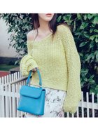 【フレイ アイディー/FRAY I.D】のスラブコットンローゲージニット 人気、トレンドファッション・服の通販 founy(ファニー) ファッション Fashion レディースファッション Fashion for Women トップス・カットソー Cut & Sew Tops ニット Knit Tops & Sweaters 春 Spring スマート Smart, Elegant スリーブ Sleeve, Long Sleeve / Short Sleeve バランス Balance, Style Balance フロント Front, Front Design ボトム Bottoms, Lower Wear おすすめ Recommended / Our Picks thumbnail YEL[032]|ID: prp329100004861928 ipo3291000000036073070