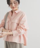 【アーバンリサーチ ドアーズ/URBAN RESEARCH DOORS】のデニムショート丈シャツ 人気、トレンドファッション・服の通販 founy(ファニー) ファッション Fashion レディースファッション Fashion for Women トップス・カットソー Cut & Sew Tops シャツ・ブラウス・オフィスカジュアル Elegant Blouses & Button-Ups 2026年 2026 インディゴ Indigo Denim ショート Short, Short Length デニム Denim, Jeans Material トレンド Trend, Trending Now フロント Front, Front Design ポケット Pocket, Pocket Detail ロング Long, Long-Length ワイド Wide, Wide Fit ワーク Workwear, Utility Style 夏 Summer 定番 Standard, Basic Item S/S・春夏 SS, Spring/Summer, Warm Season thumbnail ピンク|ID: prp329100004861929 ipo3291000000036073200