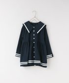 【ローリーズファーム/LOWRYS FARM / KIDS】のセーラーシシュウワンピース 人気、トレンドファッション・服の通販 founy(ファニー) ファッション Fashion キッズファッション Fashion for Kids ワンピース Dresses thumbnail ネイビー|ID: prp329100004861934 ipo3291000000036073508