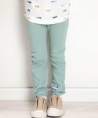 【ベベ オンライン ストア/BEBE ONLINE STORE / KIDS】の【スララク/防汚加工/オーガニックコットン】前後フリーで時短!パパパッと穿ける9分丈前向きパンツ(80~120cm) 人気、トレンドファッション・服の通販 founy(ファニー) ファッション Fashion キッズファッション Fashion for Kids ボトムス Bottoms アニマル Animal Print パープル Purple, Violet フレンチ French, French Style モチーフ Motif, Design Theme ワンポイント One Point, Statement Accent A/W・秋冬 Autumn/Winter 犬 Dog エレガント 上品 Elegant 2025年 2025 2025-2026秋冬・A/W Autumn/Winter 2025–26 AW25–26 thumbnail グリーン×飛行機刺しゅう×リブ|ID: prp329100004861935 ipo3291000000036073561