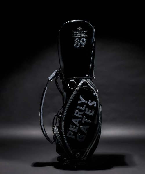 【パーリーゲイツ/PEARLY GATES / MEN】のTHE CADDIE BAG エナメルキャディバッグ (46インチ対応) (UNISEX) インテリア・キッズ・メンズ・レディースファッション・服の通販 founy(ファニー) ファッション Fashion メンズファッション Fashion for Men バッグ Bags ユニセックス Unisex, Genderless ブラック|ID: prp329100004861950 ipo3291000000036074240