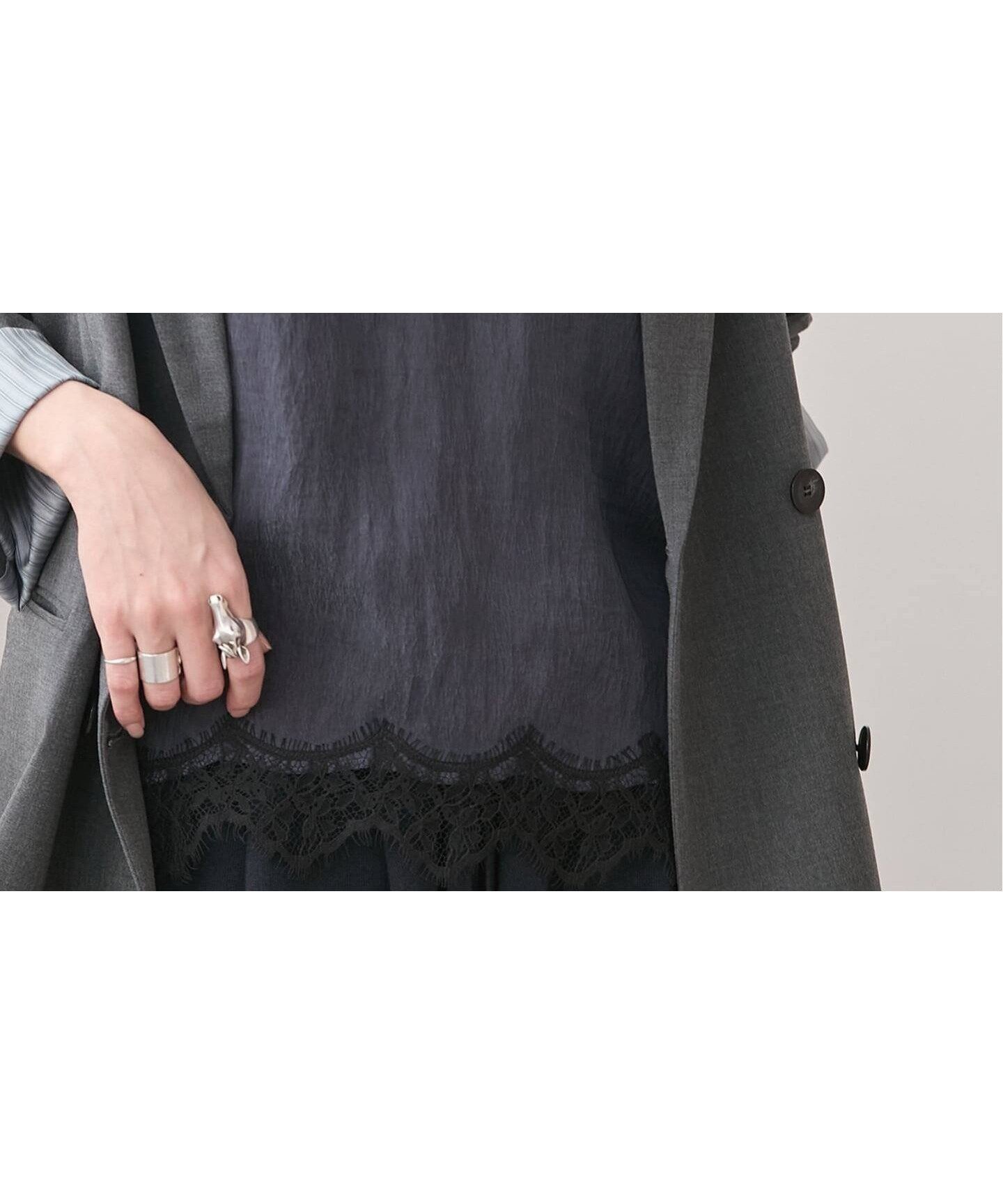 【ジャーナルスタンダード/JOURNAL STANDARD】の《追加3》フィブリルリヨセルキャミ インテリア・キッズ・メンズ・レディースファッション・服の通販 founy(ファニー) 　ファッション　Fashion　レディースファッション　Fashion for Women　トップス・カットソー　Cut & Sew Tops　キャミソール&ノースリーブ　Camisoles & Sleeveless Tops　インナー　Innerwear　キャミソール　Camisole, Spaghetti Strap Top　クラシカル　Classical, Vintage-Inspired　ジャケット　Jacket, Outerwear　スマート　Smart, Elegant　レース　Lace, Lace Fabric　ネイビー|ID: prp329100004861959 ipo3291000000036074320