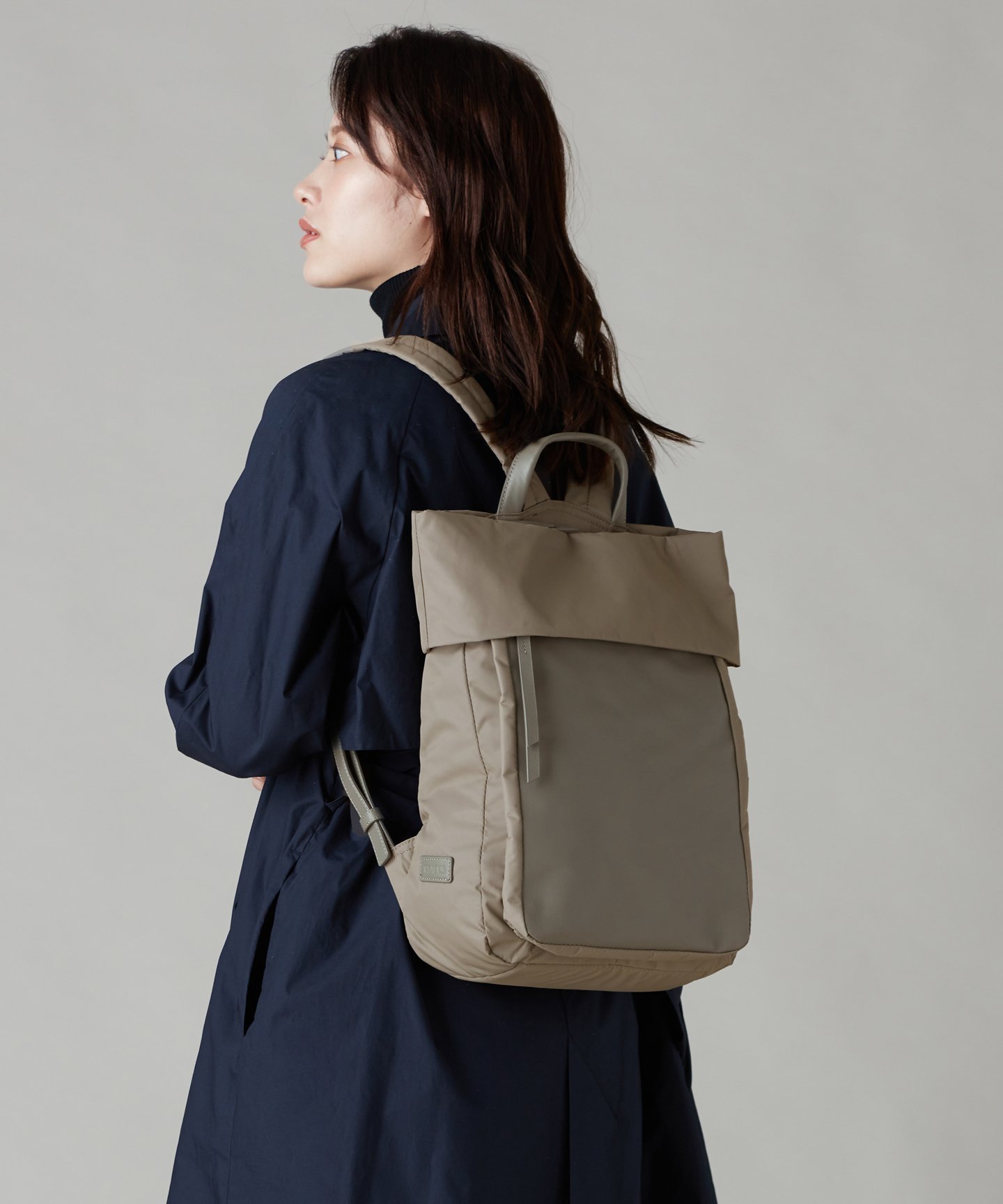 【その他のブランド/Other】のリサイクルナイロン×カウレザー ラップリュック インテリア・キッズ・メンズ・レディースファッション・服の通販 founy(ファニー) 　ファッション　Fashion　レディースファッション　Fashion for Women　ラップ　Wrap, Wrap Design　リュック　Backpack, Rucksack　定番　Standard, Basic Item　A/W・秋冬　Autumn/Winter　26/GG|ID: prp329100004862013 ipo3291000000036074781