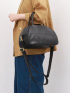 【アンビリオン/UN BILLION】のペルケ perche / ガーメントレザー・サスティナブル2wayハーフムーンボストンM 人気、トレンドファッション・服の通販 founy(ファニー) ファッション Fashion レディースファッション Fashion for Women なめらか Smooth, Silky Texture ポーチ Pouch, Small Case 財布 Wallet, Purse thumbnail BK|ID: prp329100004862014 ipo3291000000036074790