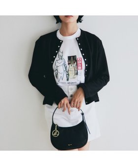 【アニエスベー ファム/agnes b. FEMME】のナイロン スモール ショルダーバッグ ZAS06-01 人気、トレンドファッション・服の通販 founy(ファニー) ファッション Fashion レディースファッション Fashion for Women ショルダー Shoulder, Shoulder Strap チャーム Charm, Pendant フォルム Silhouette, Form ワンポイント One Point, Statement Accent エレガント 上品 Elegant |ID:prp329100004862020