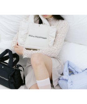 【ジルバイジルスチュアート/JILL by JILLSTUART】のパフフリルトート 人気、トレンドファッション・服の通販 founy(ファニー) ファッション Fashion レディースファッション Fashion for Women バッグ Bags ショルダー Shoulder, Shoulder Strap スポーティ Sporty, Casual Athletic スマート Smart, Elegant タフタ Taffeta, Structured Fabric フリル Frill, Ruffle |ID:prp329100004862044