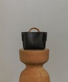 【ロペ/ROPE'】の【E POR】BAMBOO BAG Mini 【超軽量】 人気、トレンドファッション・服の通販 founy(ファニー) ファッション Fashion レディースファッション Fashion for Women エレガント 上品 Elegant コンパクト Compact, Small Size 軽量 Lightweight, Ultra Light ショルダー Shoulder, Shoulder Strap シンプル Simple, Minimal 財布 Wallet, Purse デスク Desk, Work Desk ハーフ Half, Half-Length ボンディング Bonding, Bonded Fabric ポケット Pocket, Pocket Detail マグネット Magnet, Magnetic Closure ビジネス 仕事 通勤 Business / Work / Commuting thumbnail ブラック系(02)|ID: prp329100004862046 ipo3291000000036075181