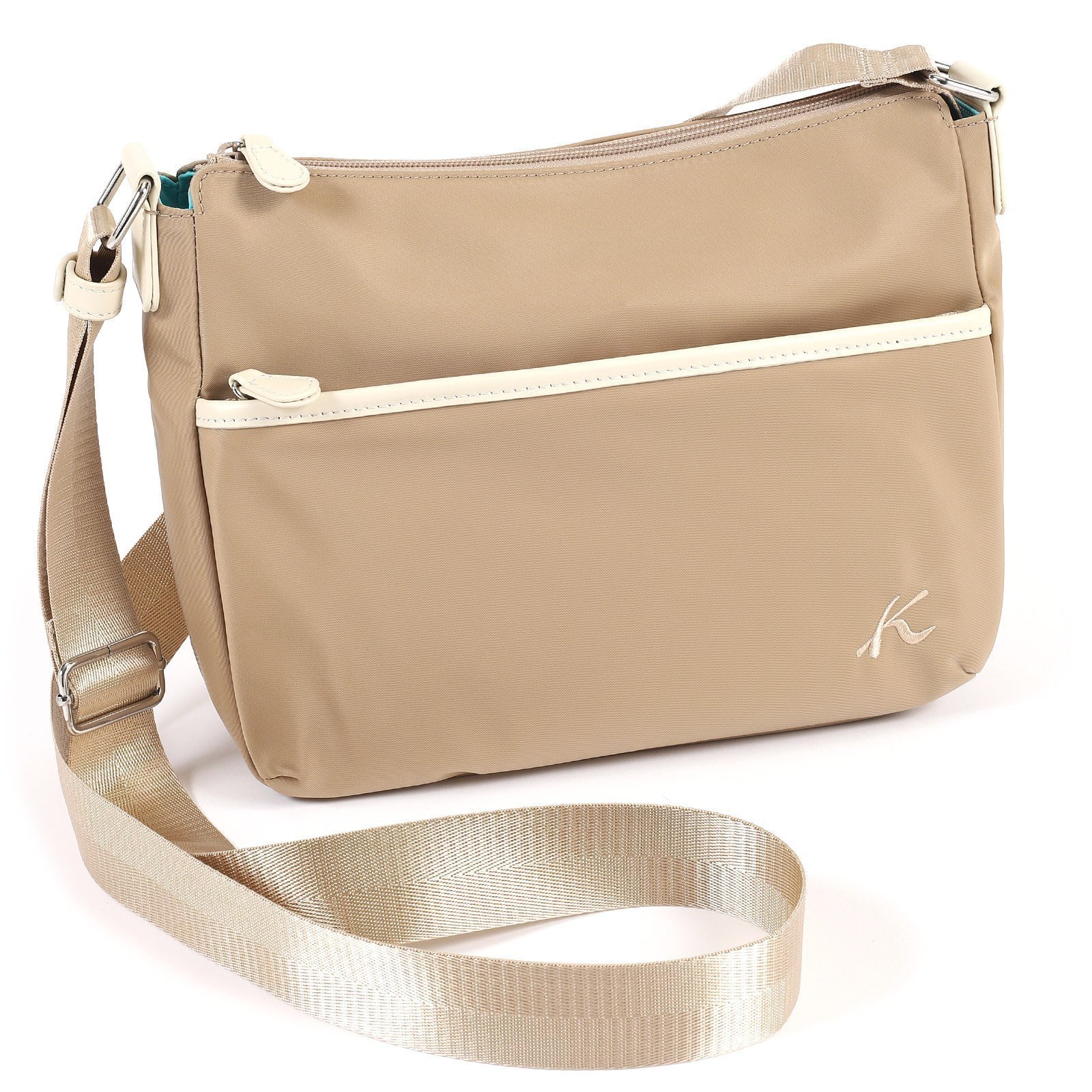 【キタムラ/Kitamura】のショルダーバッグ Y-1486 インテリア・キッズ・メンズ・レディースファッション・服の通販 founy(ファニー) ファッション Fashion レディースファッション Fashion for Women ポケット Pocket, Pocket Detail サンドベージュ/アイボリー52911|ID: prp329100004862050 ipo3291000000036075227