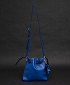 【メゾンスペシャル/MAISON SPECIAL】の2WAY Drawstring Leather Shoulder Bag With Drawstring Charm 人気、トレンドファッション・服の通販 founy(ファニー) ファッション Fashion レディースファッション Fashion for Women おすすめ Recommended / Our Picks チャーム Charm, Pendant バランス Balance, Style Balance フォルム Silhouette, Form ポケット Pocket, Pocket Detail エレガント 上品 Elegant 巾着 Drawstring Bag, Kinchaku thumbnail BLU|ID: prp329100004862055 ipo3291000000036075324